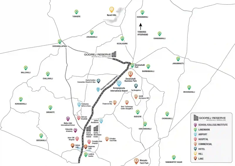 godrej-reserve-plots-location-map